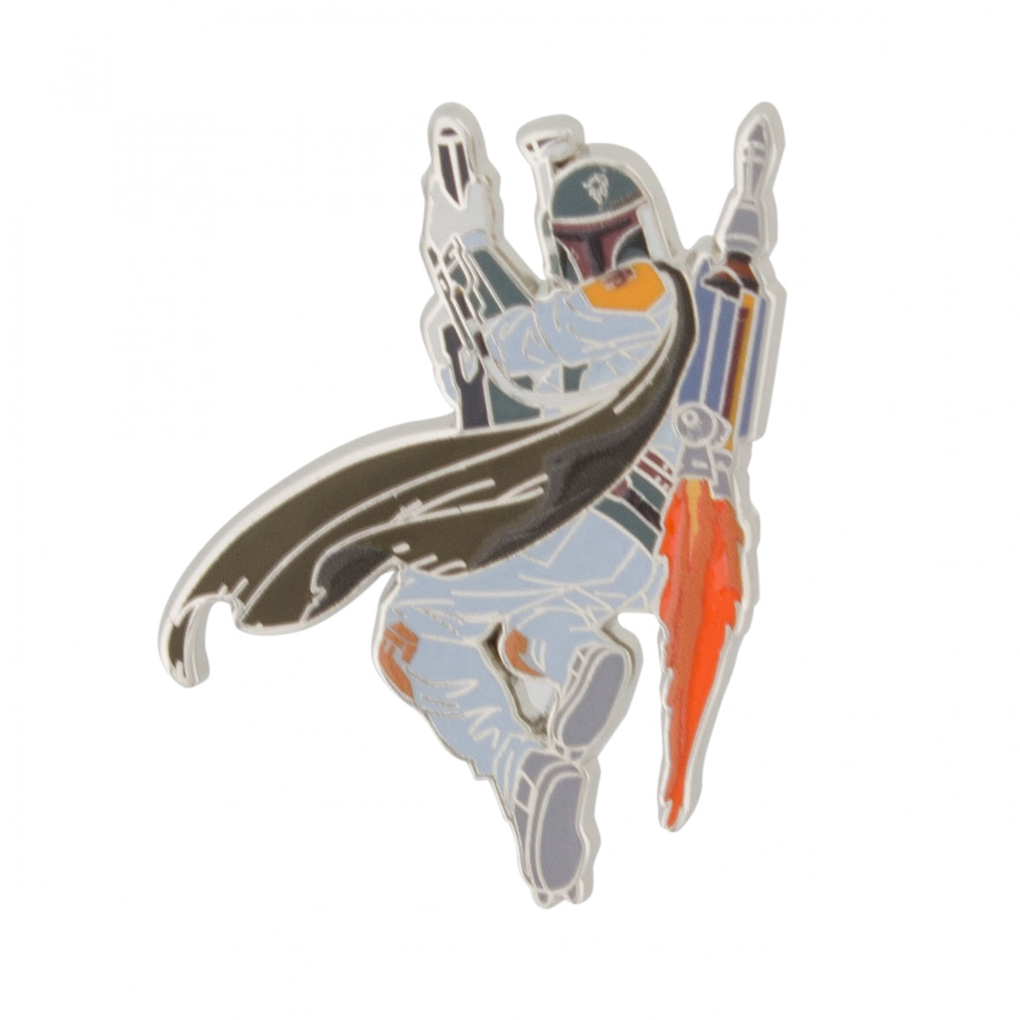 Star Wars Boba Fett Ready for Battle Enamel Pin